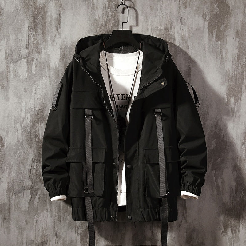 "Tactical" Unisex Men Women Streetwear Hooded Jacket Daulet Apparel
