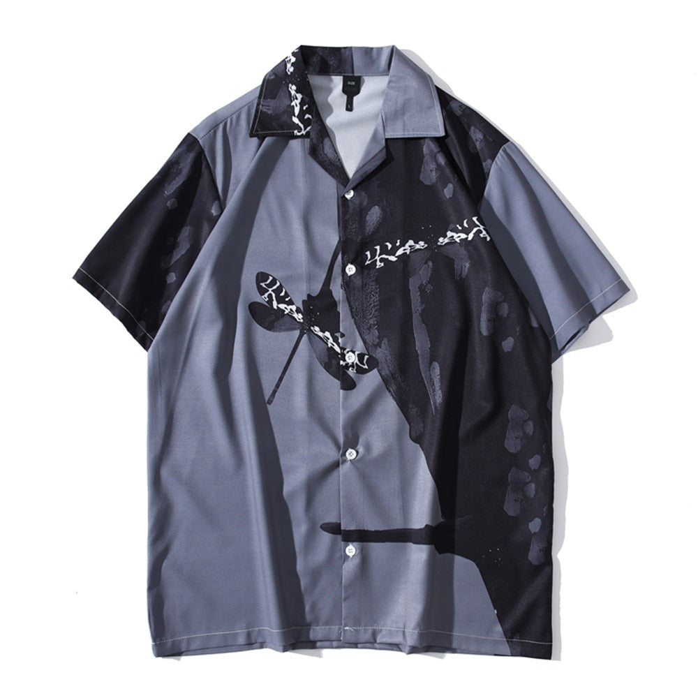 "Ghost Mode" Unisex Men Women Streetwear Graphic Shirt Daulet Apparel