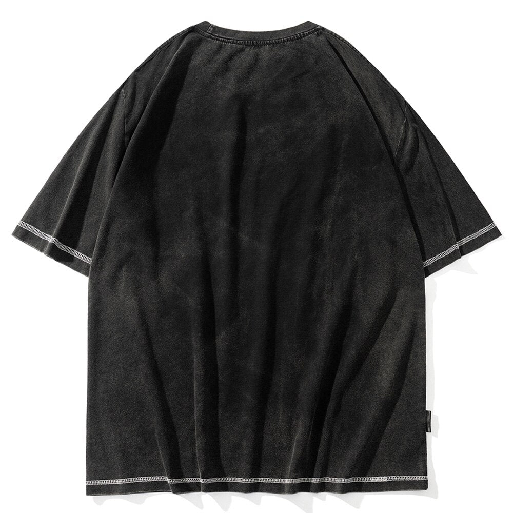 "Crystal Clear" Unisex Men Women Streetwear Graphic T-Shirt Daulet Apparel