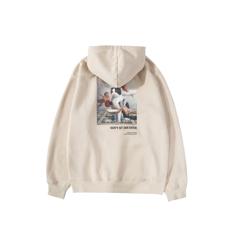 "Family Dinner" Unisex Men Women Streetwear Graphic Hoodie Daulet Apparel