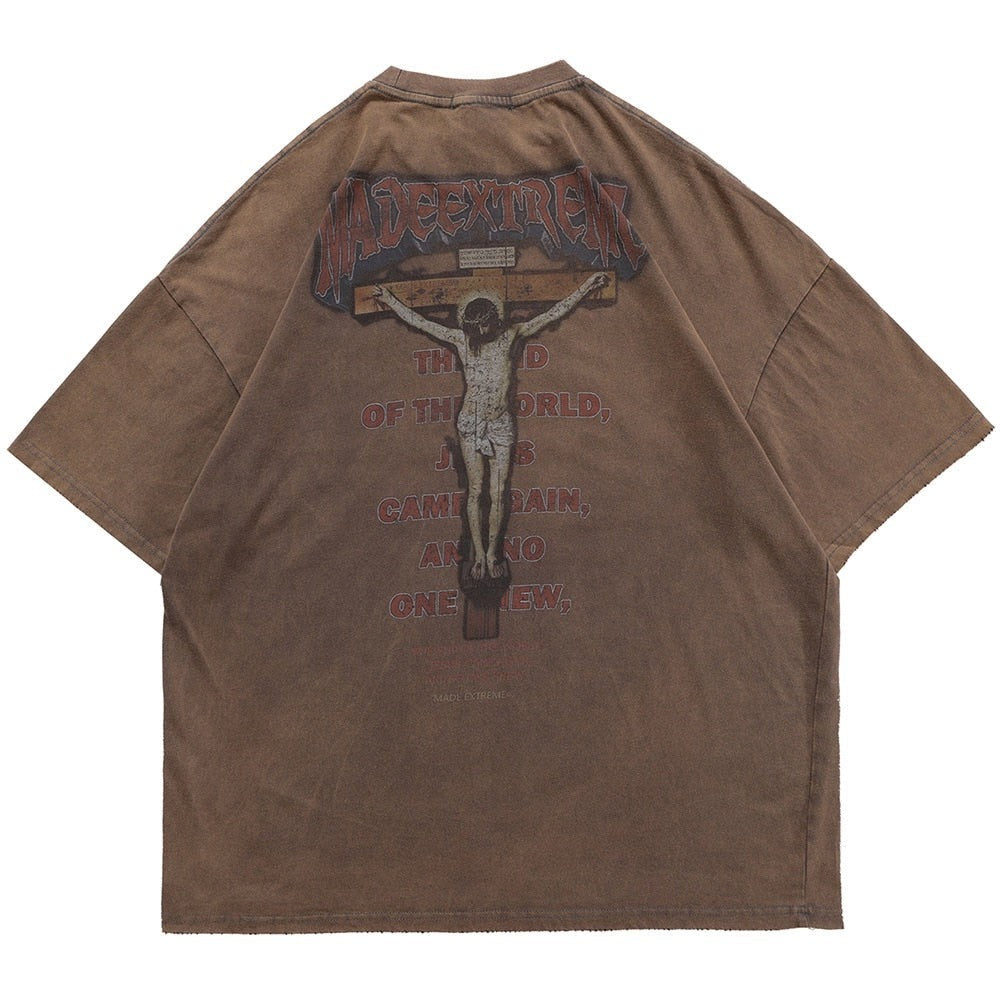 "Fallen King" Unisex Men Women Graphic T-Shirt Daulet Apparel