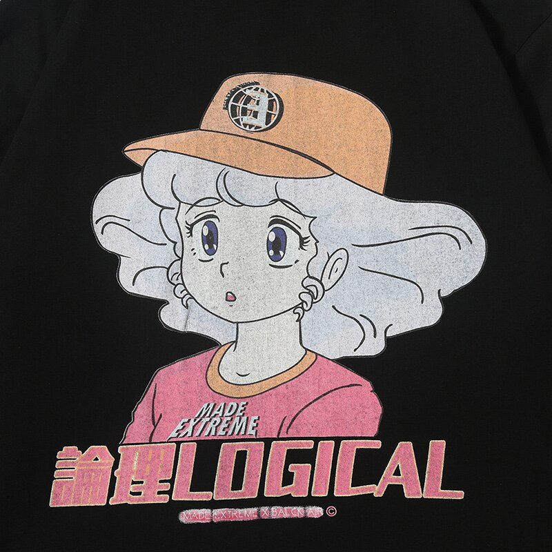 "Logical" Unisex Graphic Sweatshirt Daulet Apparel