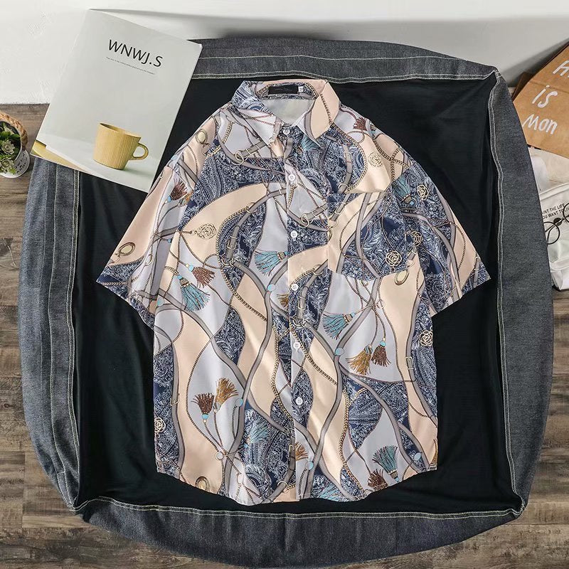 "Floor Tiles" Unisex Men Women Streetwear Graphic Shirt Daulet Apparel