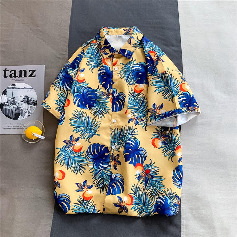 "Sandy Shores" Unisex Men Women Streetwear Shirt Daulet Apparel