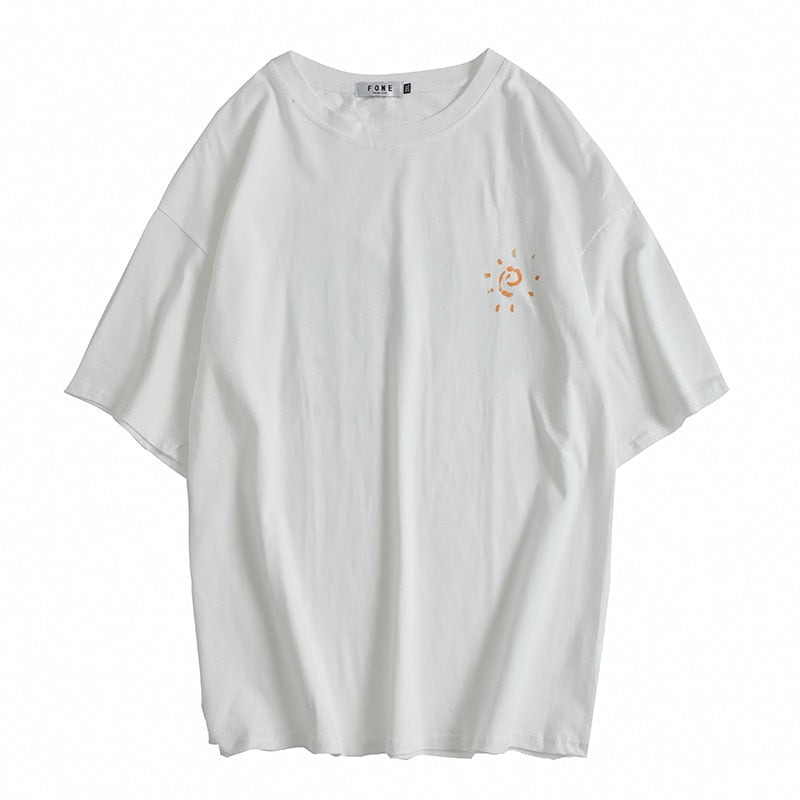 "Friendly Group" Unisex Men Women Streetwear Graphic T-Shirt Daulet Apparel