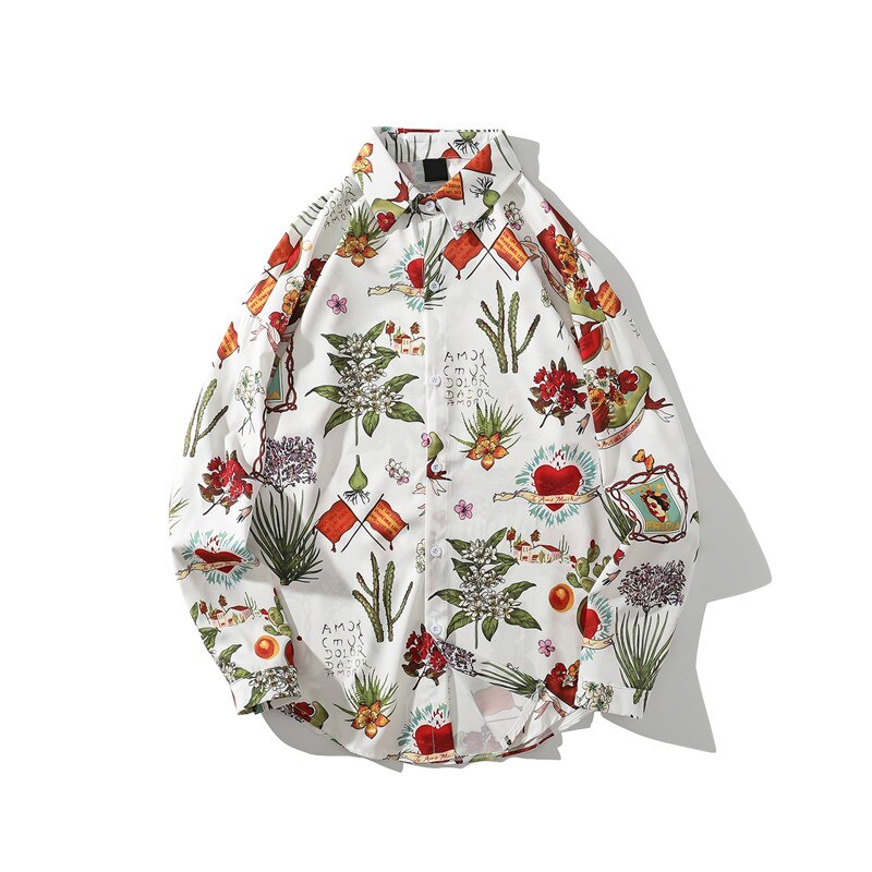 "Flower Plant" Unisex Men Women Streetwear Graphic Hoodie Daulet Apparel