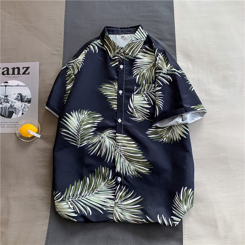 "Sandy Shores" Unisex Men Women Streetwear Shirt Daulet Apparel