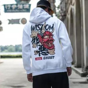 "Mixed Emotions" Unisex Men Women Streetwear Graphic Hoodie Daulet Apparel