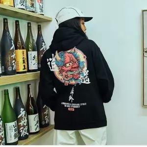 "Mixed Emotions" Unisex Men Women Streetwear Graphic Hoodie Daulet Apparel