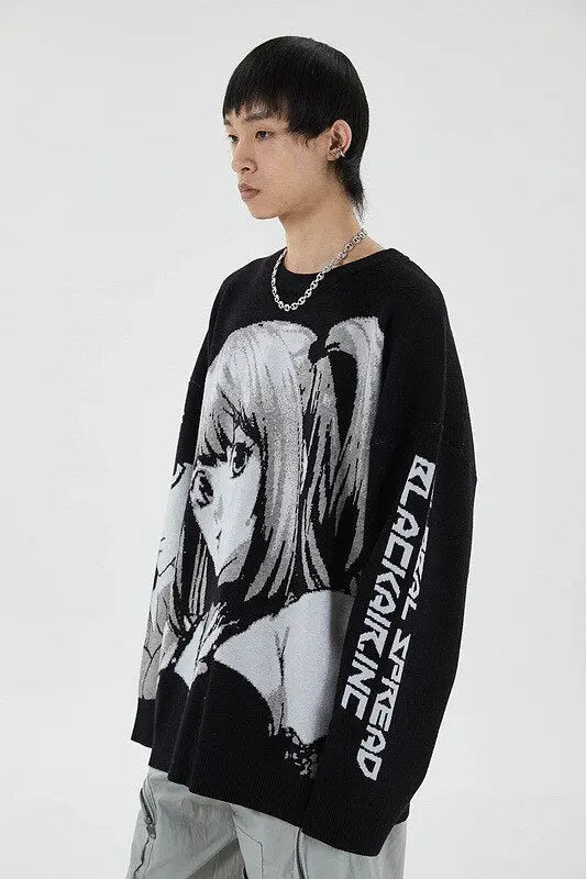 “High Hopes” Unisex Men Women Streetwear Graphic Sweater Daulet Apparel