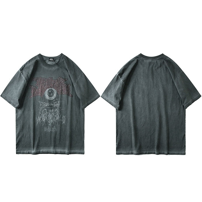 "All Seeing Eye" Unisex Men Women Streetwear Graphic T-Shirt Daulet Apparel