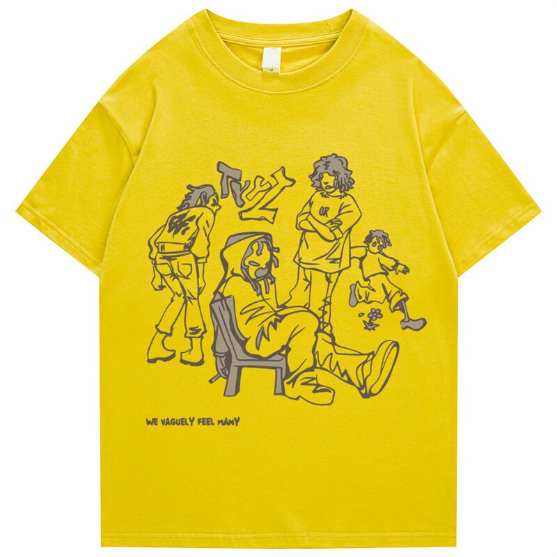“Energies” Men Women Streetwear Unisex Graphic T-Shirt Daulet Apparel