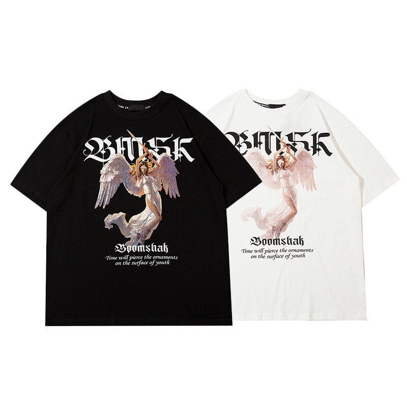 "At Dusk" Unisex Men Women Streetwear Graphic T-Shirt Daulet Apparel