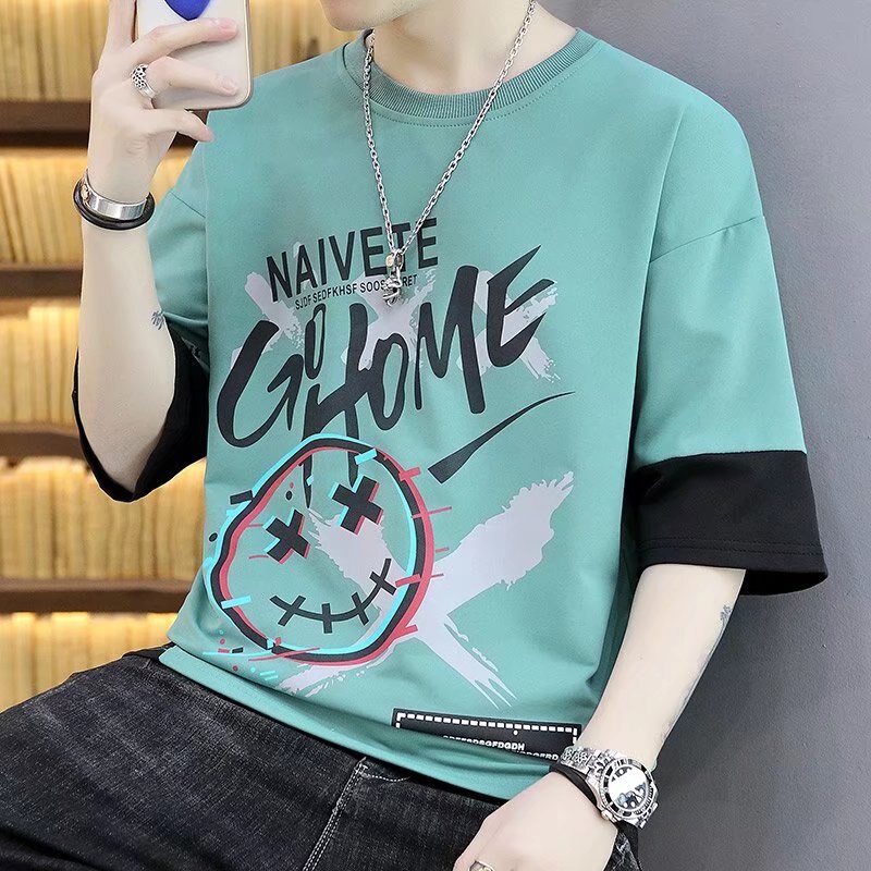 "Chomp" Unisex Men Women Streetwear Graphic T-Shirt Daulet Apparel
