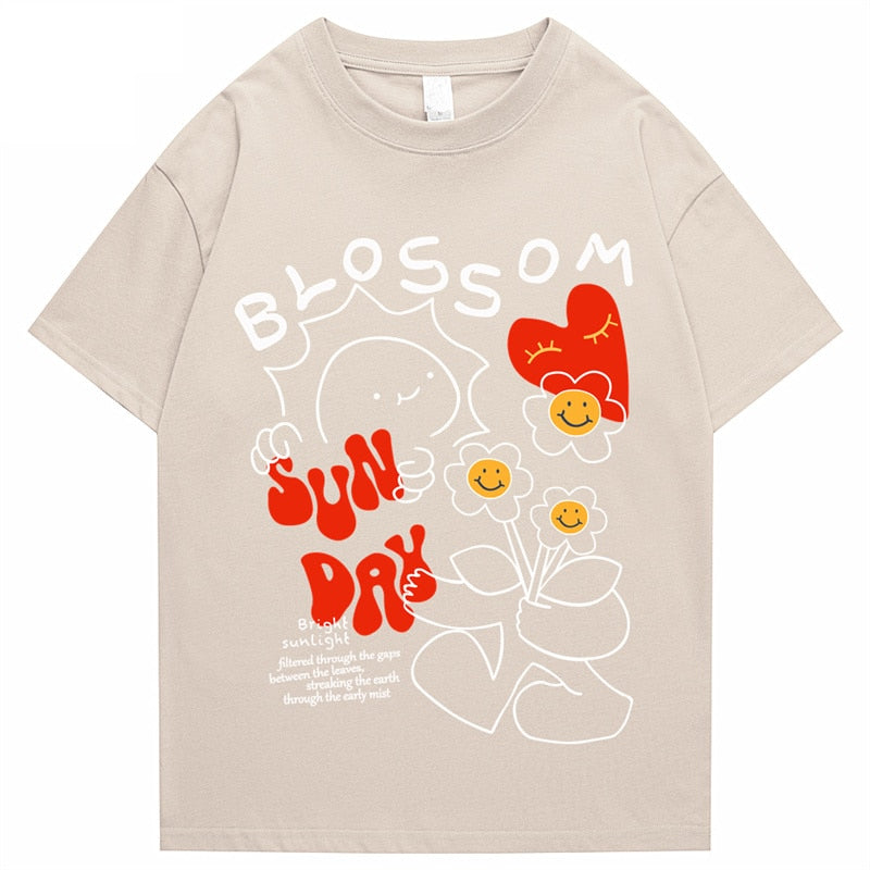 Streetwear T-Shirt Apparel Blossom\