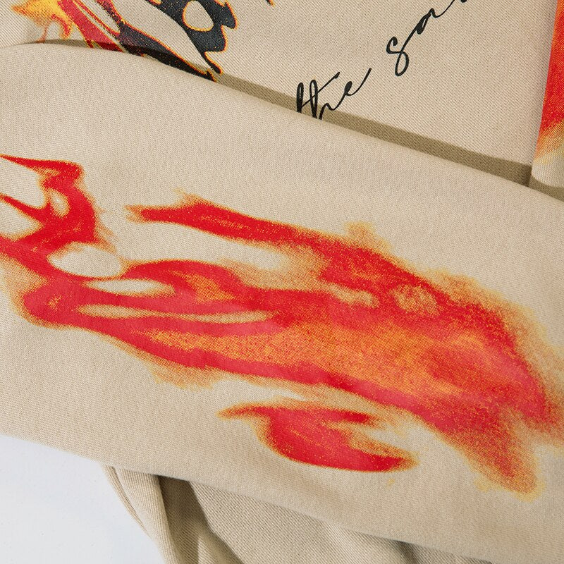 "Righteous" Unisex Men Women Streetwear Graphic Hoodie Daulet Apparel