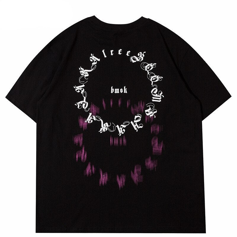 "Mad House" Unisex Men Women Streetwear Graphic T-Shirt Daulet Apparel