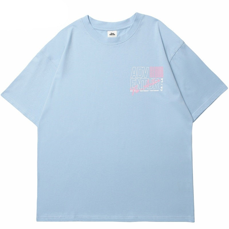 "California Made" Unisex Men Women Streetwear Graphic T-Shirt Daulet Apparel