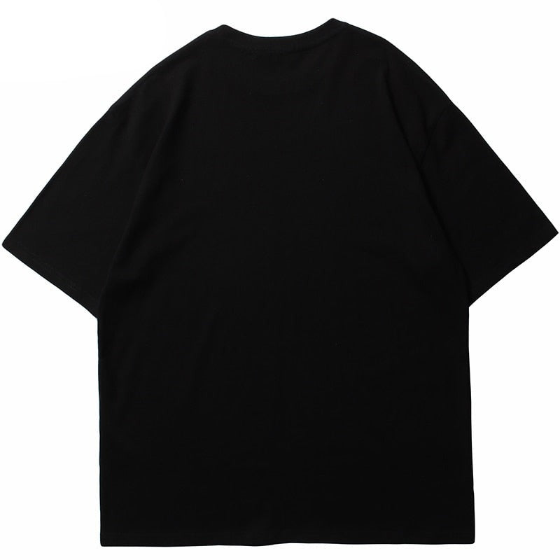 "Surfer" Unisex Men Women Streetwear Graphic T-Shirt Daulet Apparel