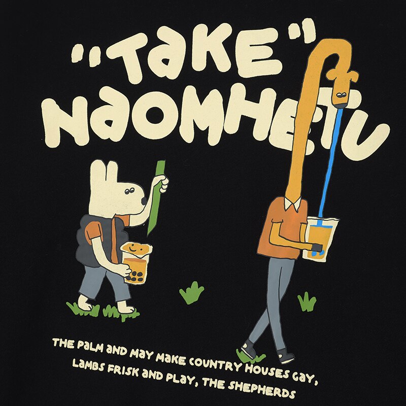 "Stuck In The Chamber" Unisex Men Women Streetwear Graphic Hoodie Daulet Apparel