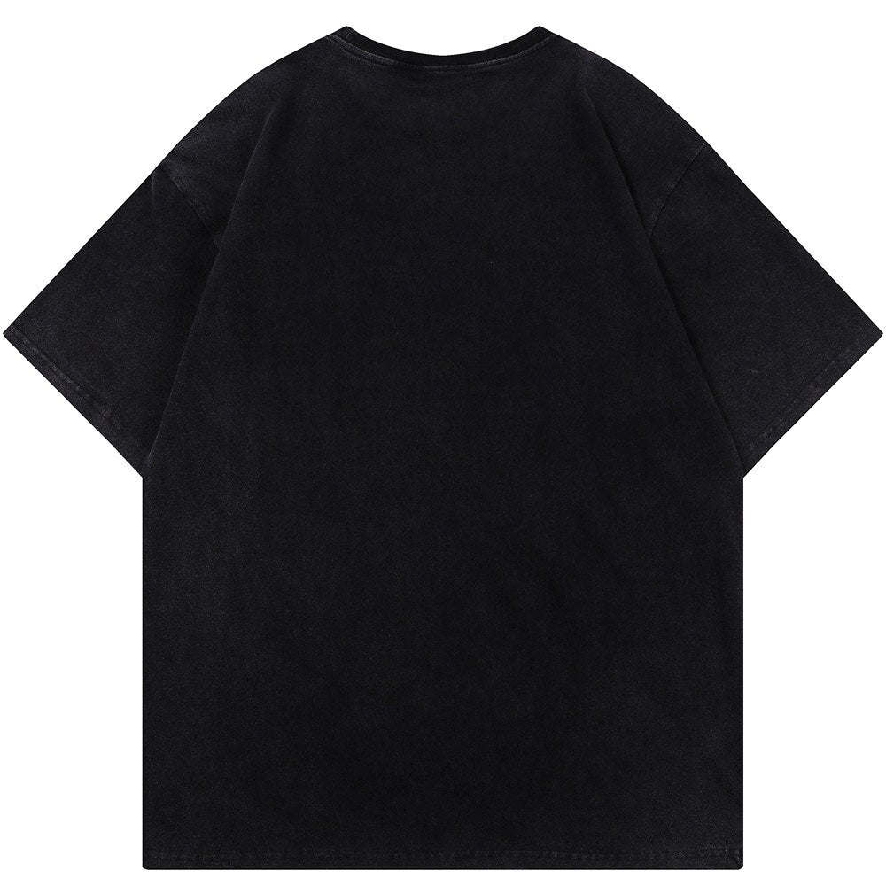 "Broken Mirror" Unisex Men Women Streetwear Graphic T-Shirt Daulet Apparel