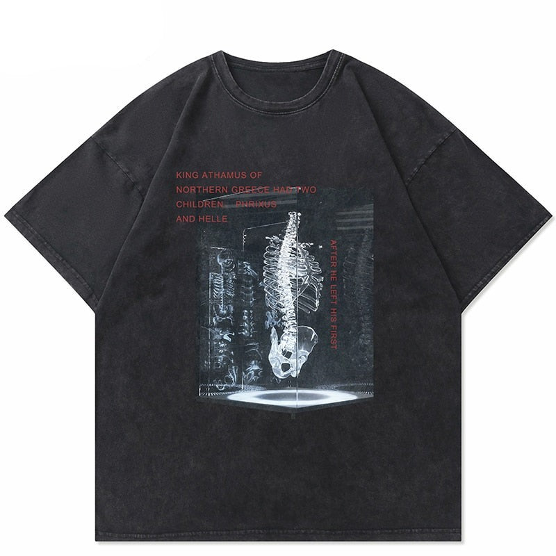 "Hologram" Unisex Men Women Streetwear Graphic T-Shirt Daulet Apparel