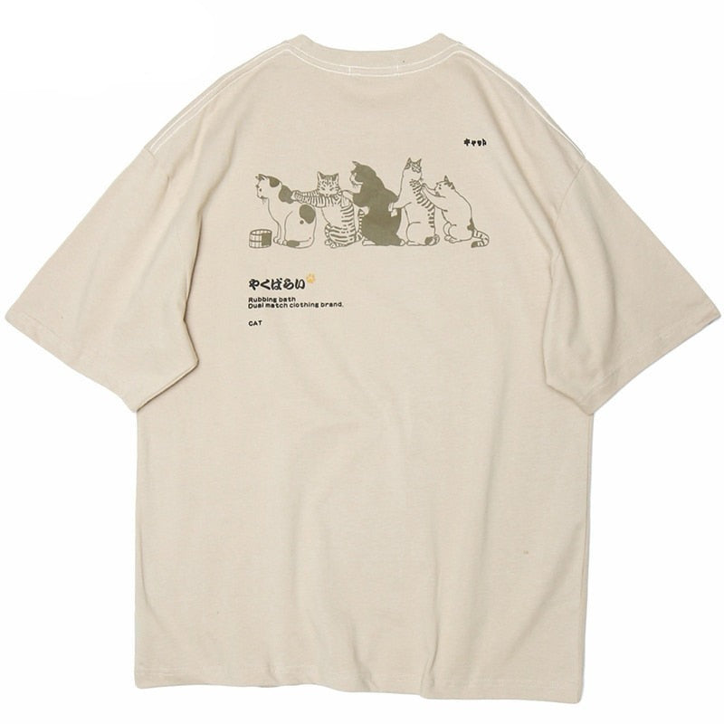 "Group Gang" Unisex Men Women Streetwear Graphic T-Shirt Daulet Apparel