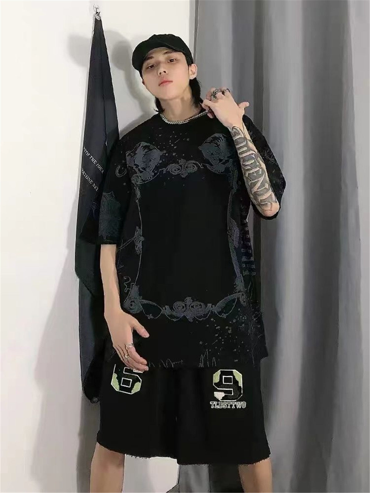 "Savior" Unisex Men Women Streetwear Graphic T-Shirt Daulet Apparel