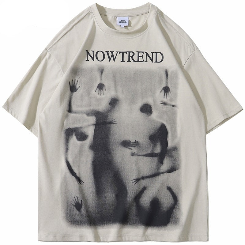 "No Ends" Unisex Men Women Streetwear Graphic T-Shirt Daulet Apparel