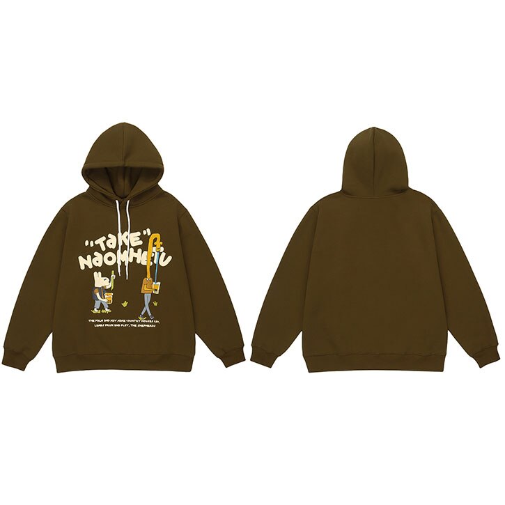 "Stuck In The Chamber" Unisex Men Women Streetwear Graphic Hoodie Daulet Apparel