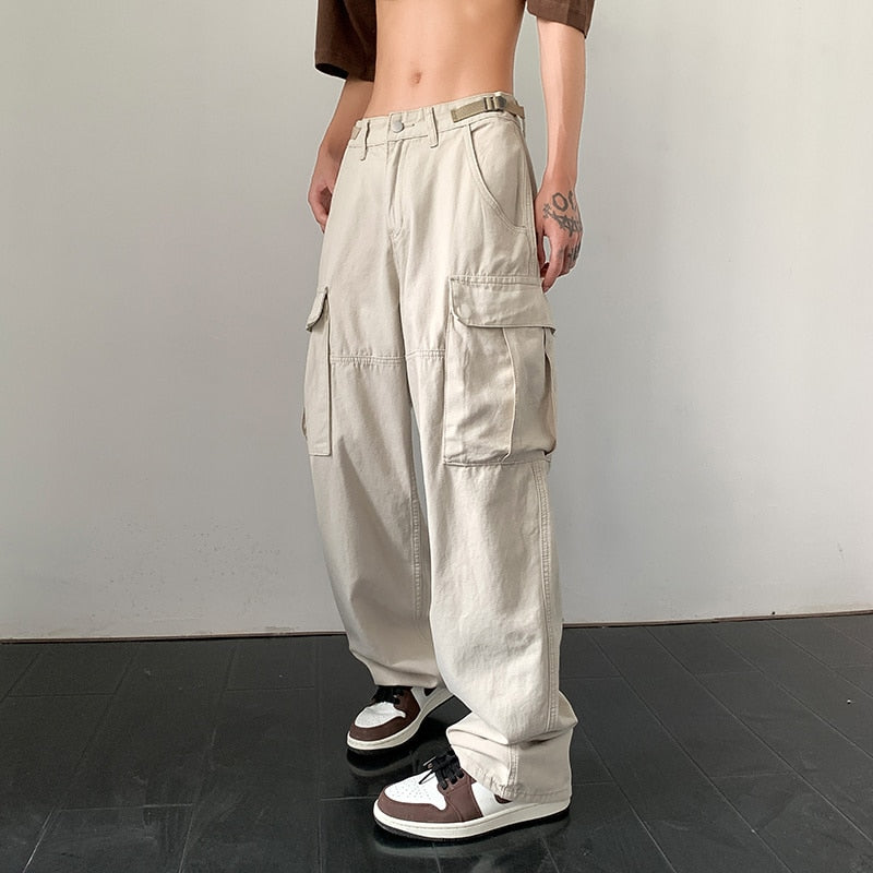 "Luxe" Unisex Men Women Streetwear Graphic Cargo Pants Daulet Apparel
