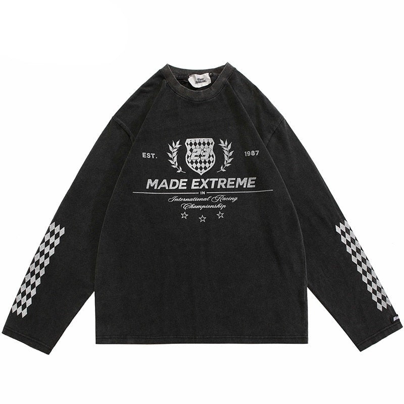 "Metal Chest" Unisex Men Women Streetwear Graphic Sweatshirt Daulet Apparel