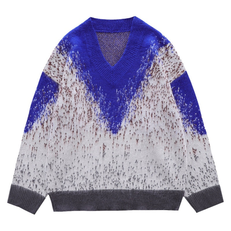 "Winter Warmth" Unisex Men Women Streetwear Graphic Sweater Daulet Apparel