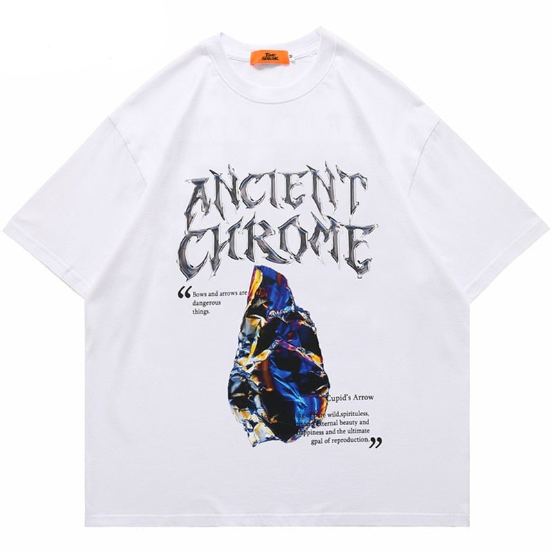 "Ancient Throne" Unisex Men Women Streetwear Graphic T-Shirt Daulet Apparel
