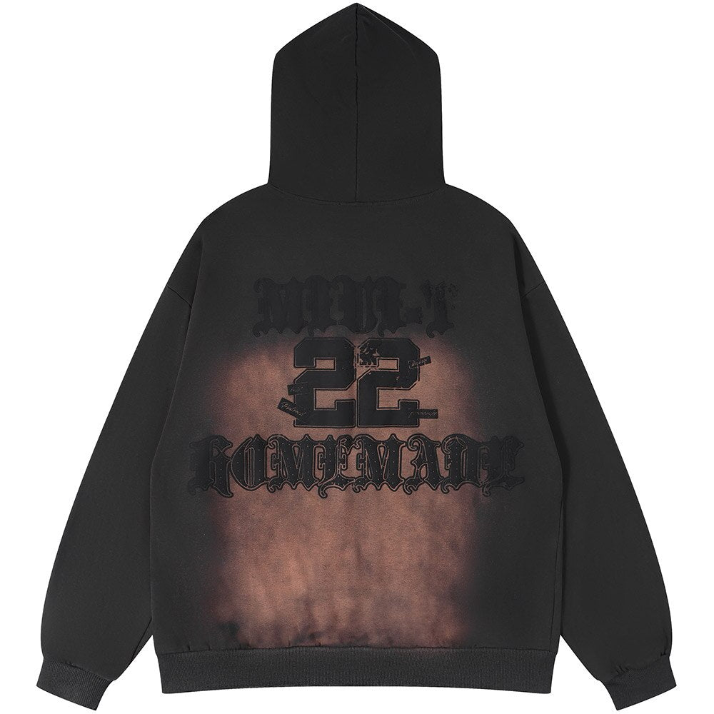 "Mainland" Unisex Men Women Streetwear Graphic Hoodie Daulet Apparel