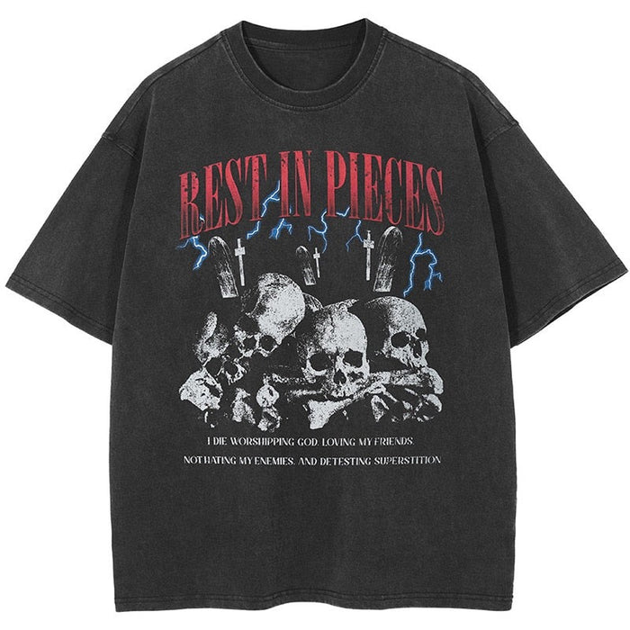 new peace definition black graphic tee L main image 0