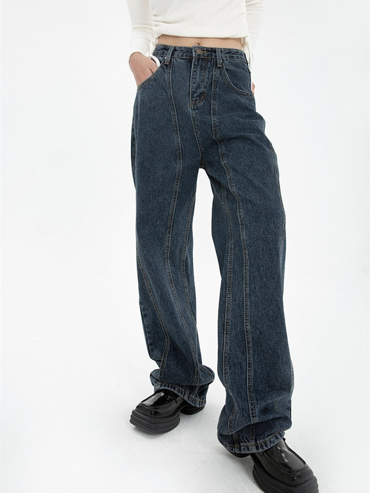 Rockstar Unisex Men Women Streetwear Denim Jeans