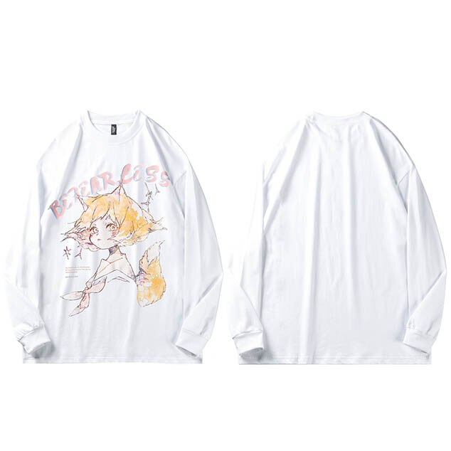 "Cartoon Anime" Unisex Men Women Streetwear Graphic Sweatshirt Daulet Apparel
