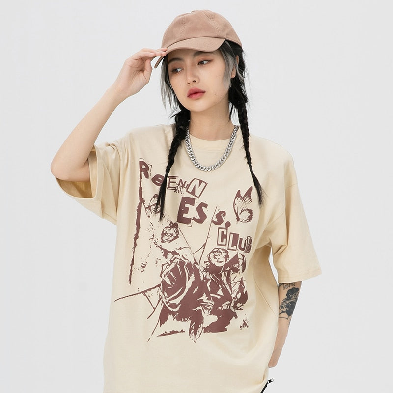 "Brainless" Unisex Men Women Streetwear Graphic T-Shirt Daulet Apparel