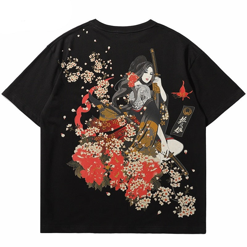 "Night Rider" Unisex Men Women Streetwear Graphic T-Shirt Daulet Apparel