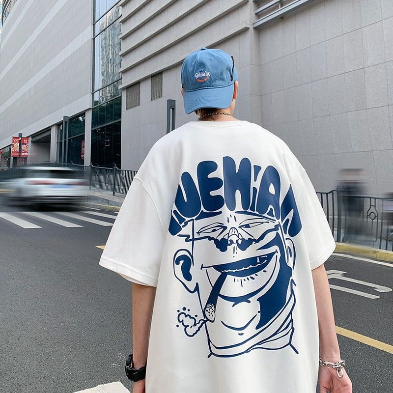 "Milk Shake" Unisex Men Women Streetwear Graphic T-Shirt Daulet Apparel
