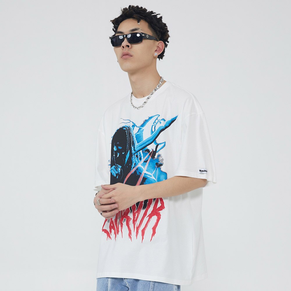"Lighting Rod" Unisex Men Women Streetwear Graphic T-Shirt Daulet Apparel