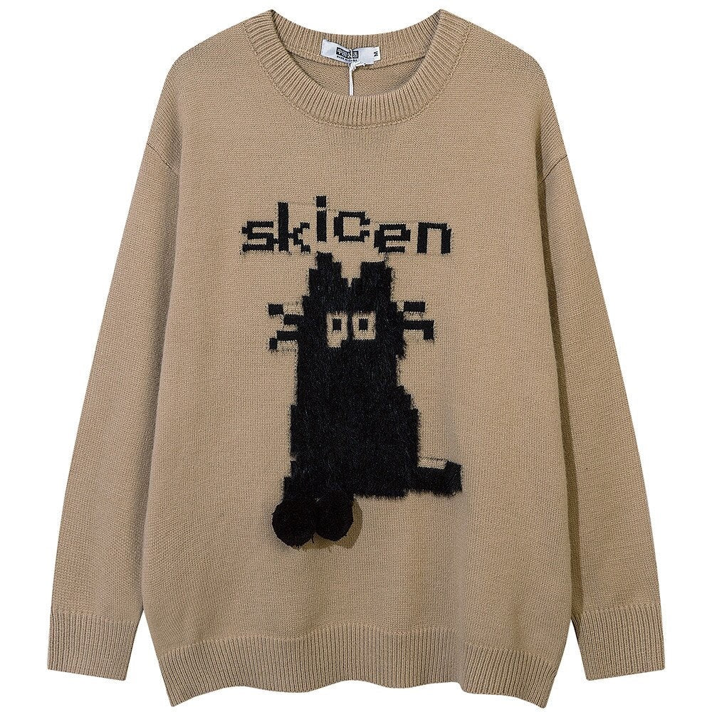 "Sicken" Unisex Men Women Streetwear Graphic Sweater Daulet Apparel