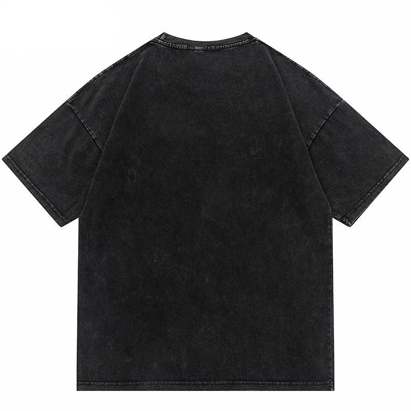 "No Control" Unisex Men Women Streetwear Graphic T-Shirt Daulet Apparel