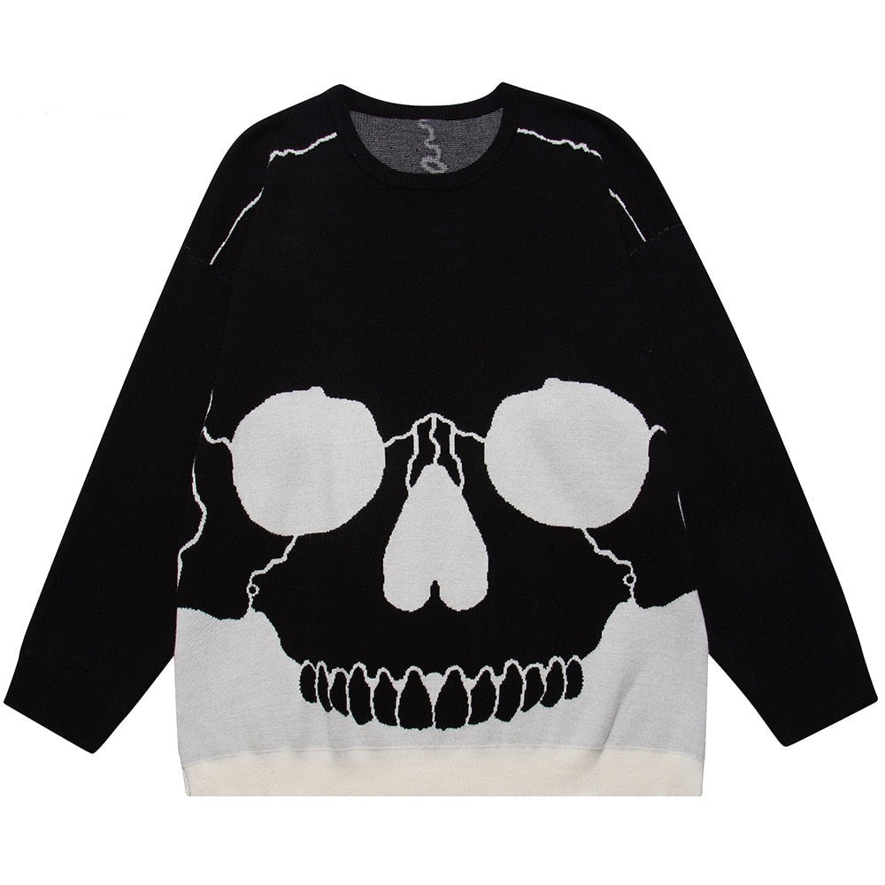 "Skull Candy" Unisex Men Women Streetwear Graphic Sweater Daulet Apparel