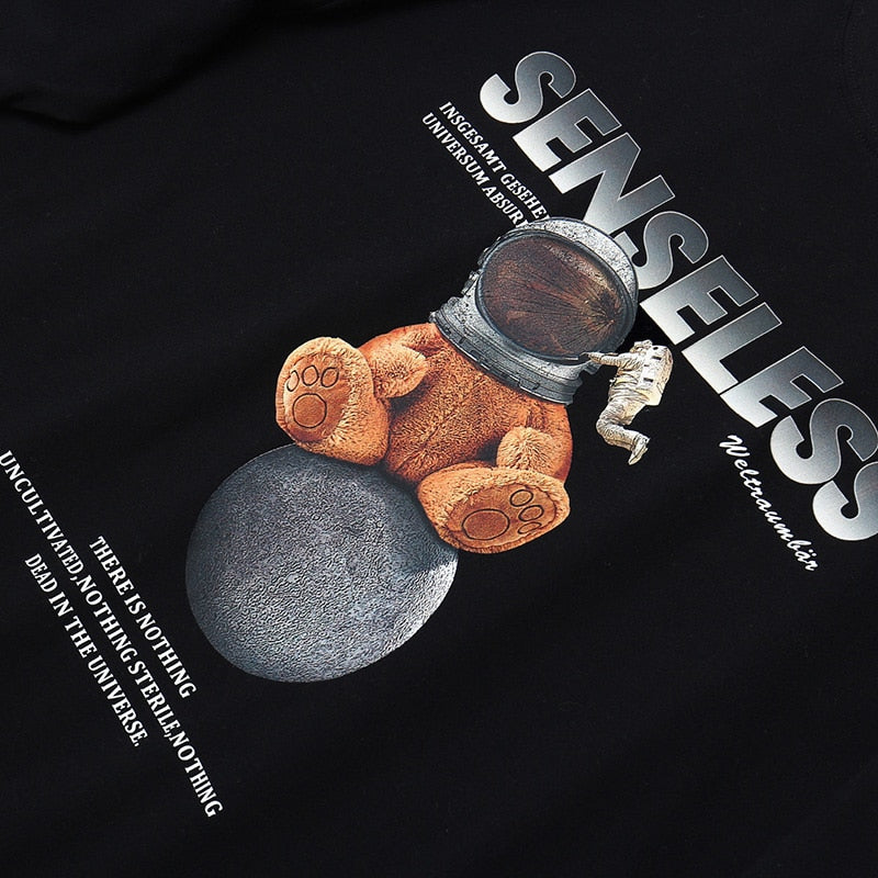 "Senseless" Unisex Men Women Streetwear Graphic T-Shirt Daulet Apparel