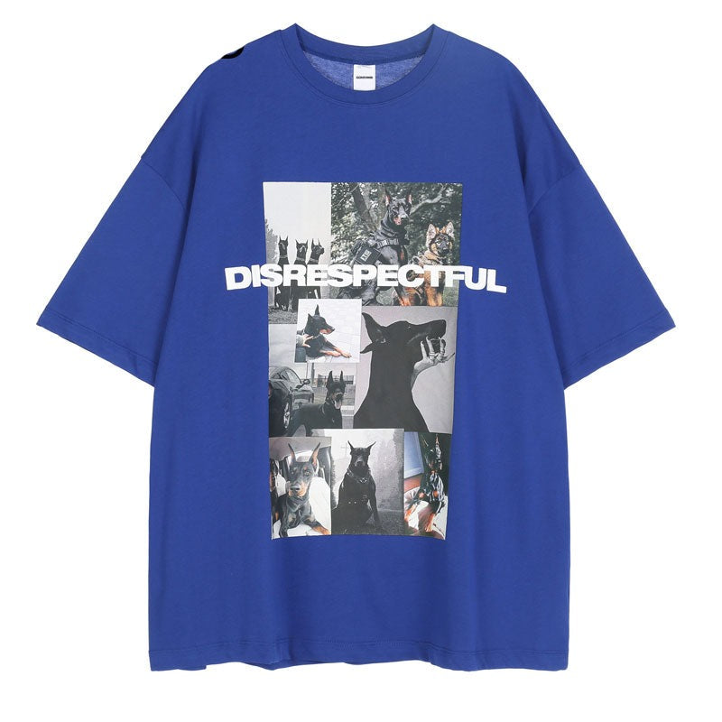 "Disrespectful" Unisex Men Women Streetwear Graphic T-Shirt Daulet Apparel