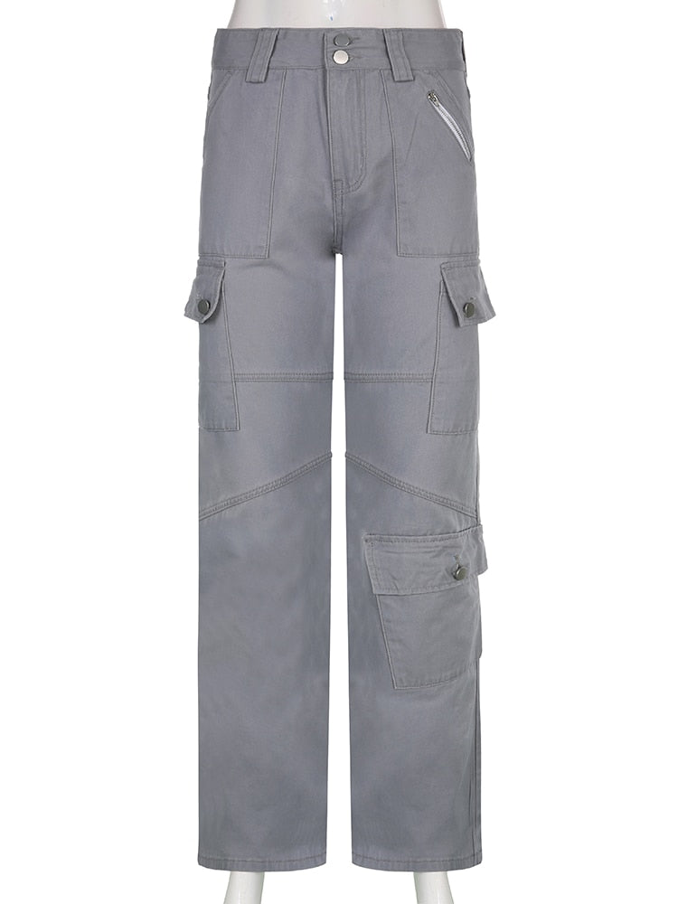 "Lost Ones" Unisex Men Women Streetwear Cargo Pants Daulet Apparel
