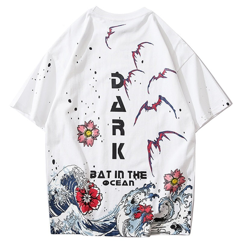 "Dark Skies" Unisex Men Women Streetwear Graphic T-Shirt Daulet Apparel