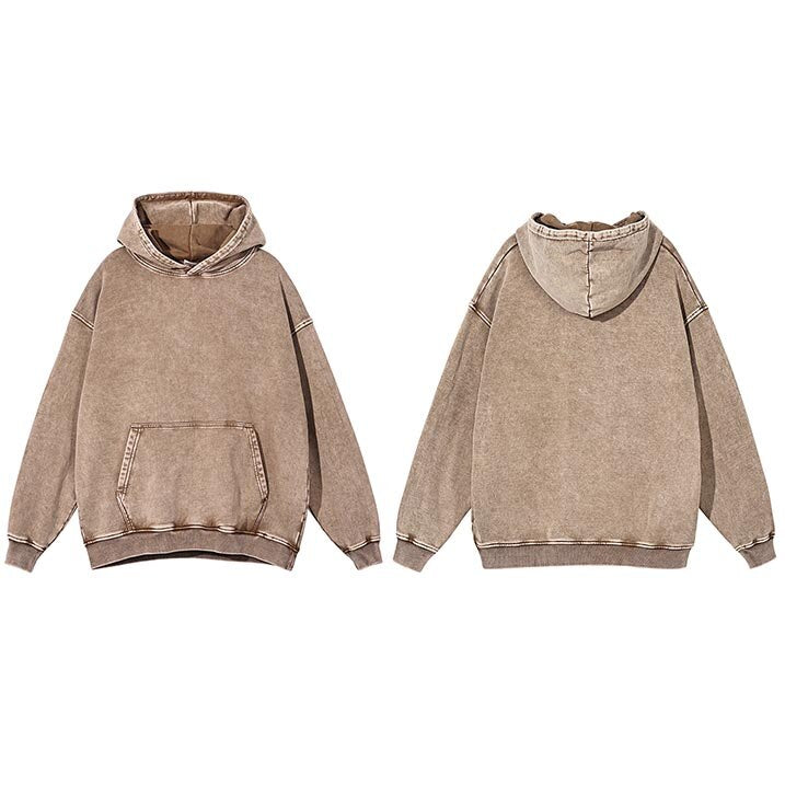 "Washed Away" Unisex Men Women Streetwear Graphic Hoodie Daulet Apparel